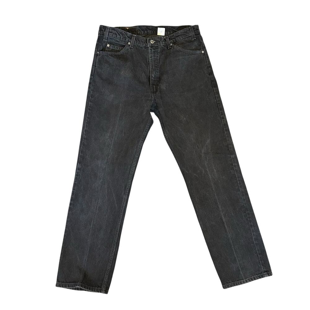 Levi’s Orange Tab 505 Regular Fit Straight Leg Jeans 36x30 100% Cotton